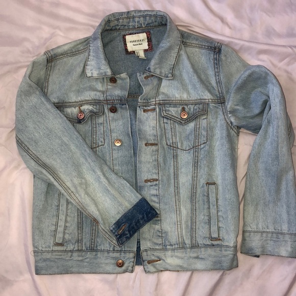 Forever 21 Jackets & Blazers - Light wash denim jacket